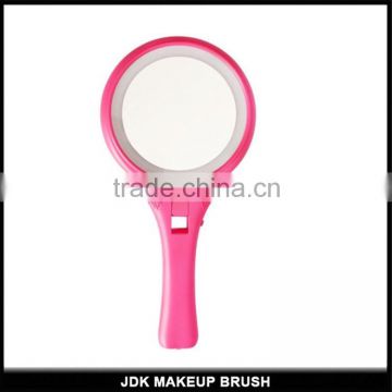 Foldable makeup mirror, promotional gifts mirror, handheld LED cosmetic mirror