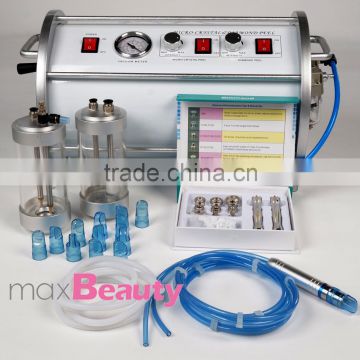 Professional 2 in 1 crystal Microdermabrasion and facial Diamond tips micro dermabrasion machines for sale
