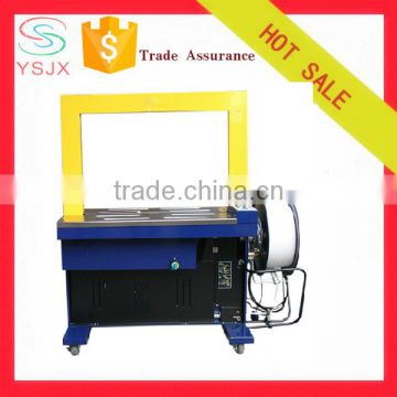 Fully Automatic palstic belt carton inductive strapping machine for sale