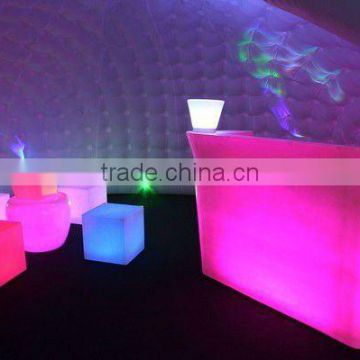led high bar stool/led RGB chair