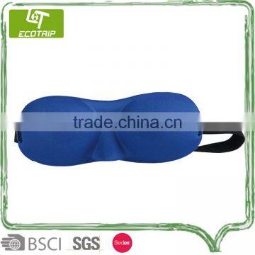 Hot sale new design 3D blue hiking eye mask