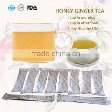 Instant Ginger Tea with Honey, Ginger Tea with Lemon, Small bag and Bulk Pack available