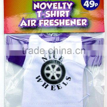 2015 jersey air freshener for mall promotional