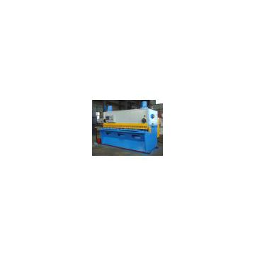 CNC QC11K series hydraulic guillotine shearing machine