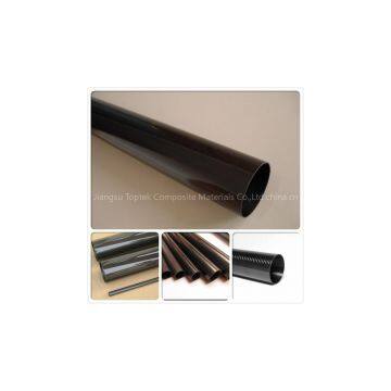 tape distance carbon fiber tubes, 3k surface carbon fiber pipe, 100mm length carbon tube