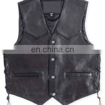 Leather Vest Art No: 1331