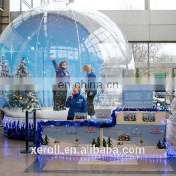 2015 newest design snow globe with blowing snow