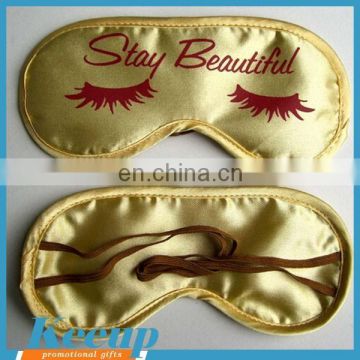 small fast selling items promotional personalized satin custom eye mask