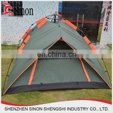 polyester material cheap fun folding camping tent