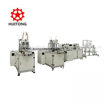 Ultrasonic automatic face disposable surgical non woven mask making machine