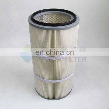 Spun Bond Polyester Membrane Industrial Dust Filter Cartridge