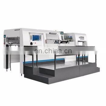 CD-108 Automatic Paper Box Die Cutting Creasing Machine With Stripping