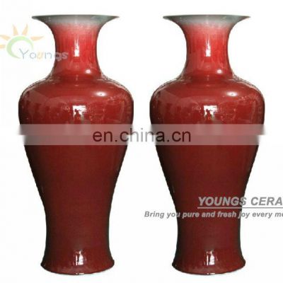 Chinese Hand Painted Porcelain Decorative Huge Decorative Vases For Retail Wholesale