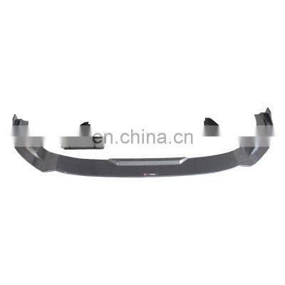 The Newest Body Kits Carbon Black Front Bumper Lip Used Dry Carbon Fiber Material For AUDI A4 S4 B9.5(21)