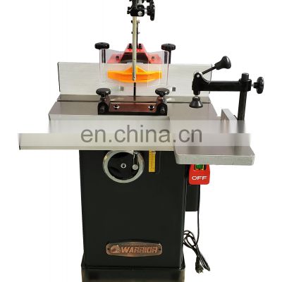 1.5HP single phase portable Spindle Shaper extended table  woodworking machinery