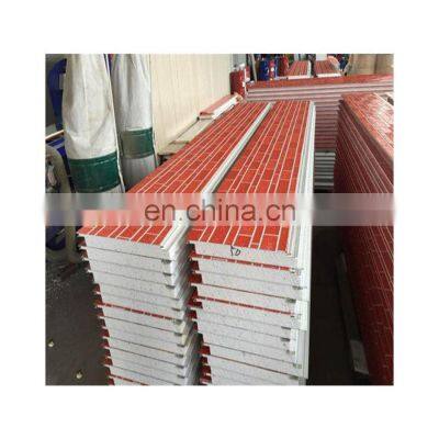 Warehouse wall sandwich panel precast lightweight concrete wall panels metal carved sandwich panel