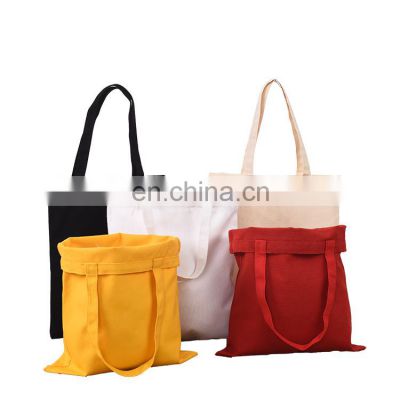 Wholesale OEM promotion cheap eco friendly women printing custom canvas tote bag