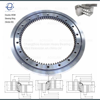 Double-ROW Slewing Ring ( Series 02)