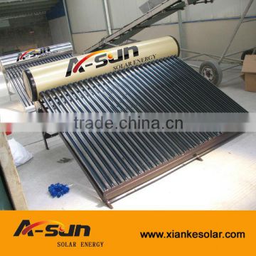 Unpressurized tube solar energy hot water heaters products