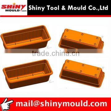 Rectangular planter pot molds