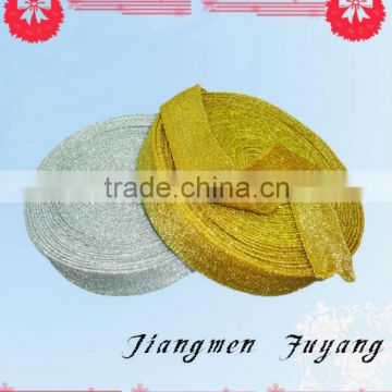 golden and silver sponge holder cloth raw material