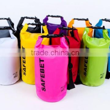 backpack 5L 8L 10L 20L dry tube bag pvc tarpaulin 250D waterproof dry duffel bags                        
                                                Quality Choice