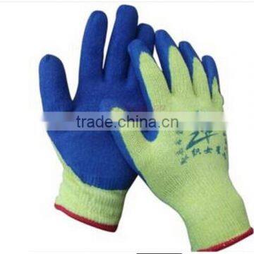 [Trade Insurance supplier] Hot! High quality latex coated cotton hand working gloves, latex palm coated gloves