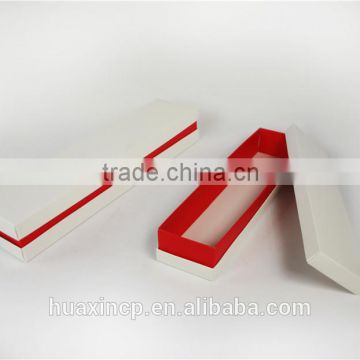 red and white long paper box packaging box for watch gift wholesale