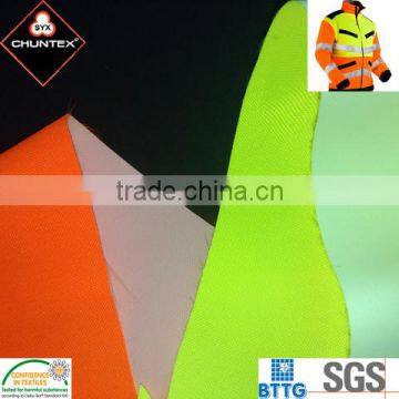 PU Coated Polyester Oxford Fabric for Safety Workwear