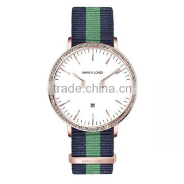 Top Grade Brand Nylon Strap GN15 with Date Slim Watches Mens Online