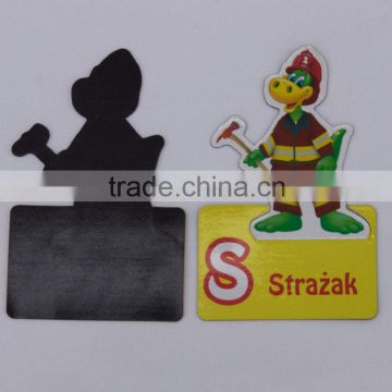 Custom Cartoon alphabet fridge sticker,fridge magnet sticker