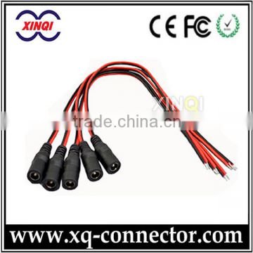 XinQi CCTV Accessories 5.5*2.1MM Female Connector BNC DC Cable