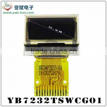 OLED0.48 inch 72 * 32 color screen