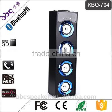 BBQ KBQ-704 40W 5000mAh 2016 Professional Bluetooth tower Speaker Wireless audio for sale
