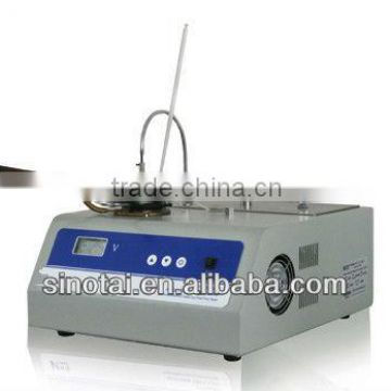 Closed end flash point tester of petroleum products