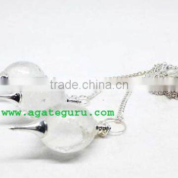 Clear QuartzBall Pendent : Pendulum Wholesaler