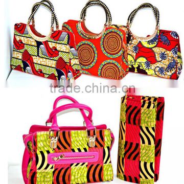 2016 OEM Wholesale African Print Fabric Tote, Ankara Print Tote Bag,Wax print handbag                        
                                                Quality Choice