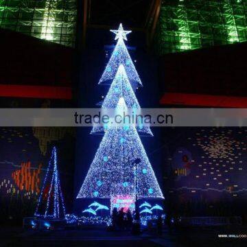 christmas outdoor hanging christmas tree motif