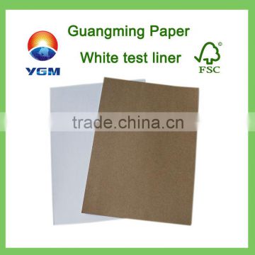White top kraft liner white top liner paper test liner paper