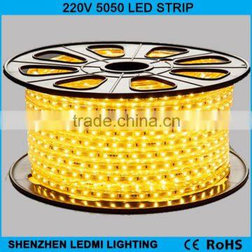 Cheap price 220v led strip light 220v 5050 led strip