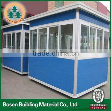 Beautiful china modular security cabin design