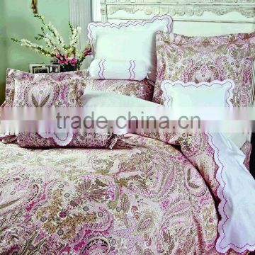 Hot sale embroidery bedding sets 100% cotton- No2