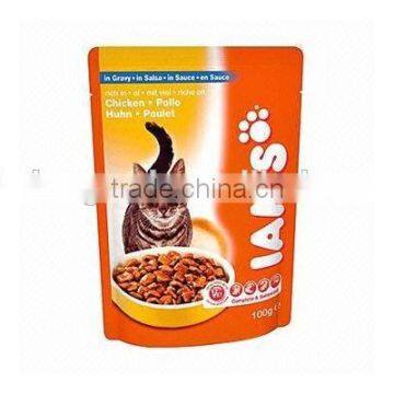 High capacity plastic bag for pet food / pet food bag