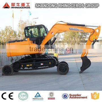 Mini hydraulic crawler digger X8