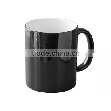 11 oz make color changing mug ( BLACK )