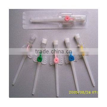 I.V cannula with injection port& pen like CE and ISO