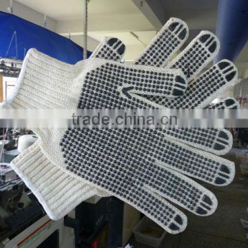 PVC dotted gloves,pvc dotted cotton gloves,safety gloves,working gloves/guantes de puntos de PVC 022