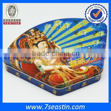 high quality novelty tin box for milk butter cookies packaging from Dongguan manufacturer