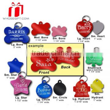 Top Selling Anodized Any Color Pet Tags For Pet