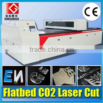 Co2 100W ~500W Laser Flatbed Cutting for Acrylic,Wood,Plastic